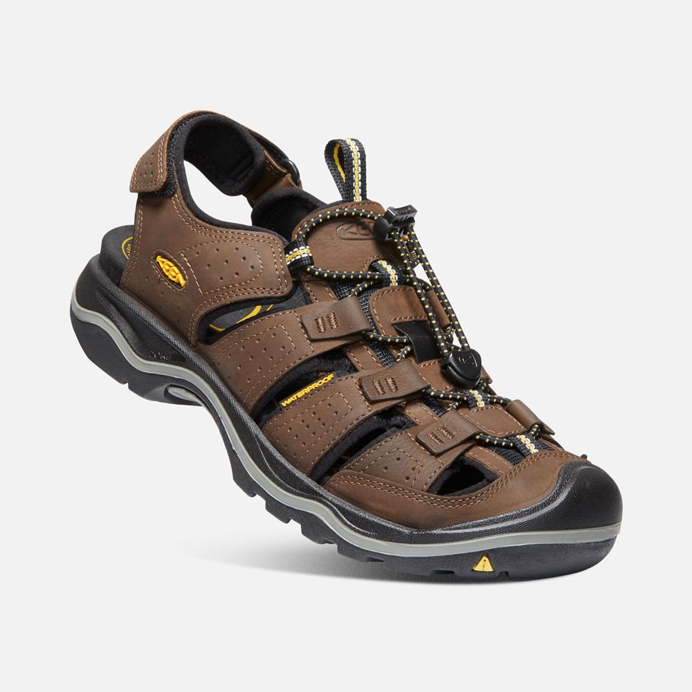 Sandales de Randonnée Keen Homme Marron | Rialto Ii | OMGXT-1842